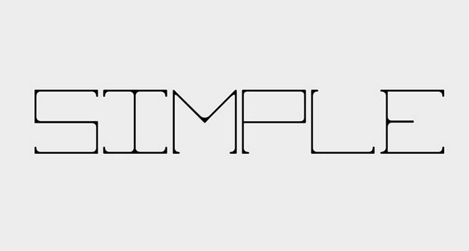 SIMPLE - Free Font